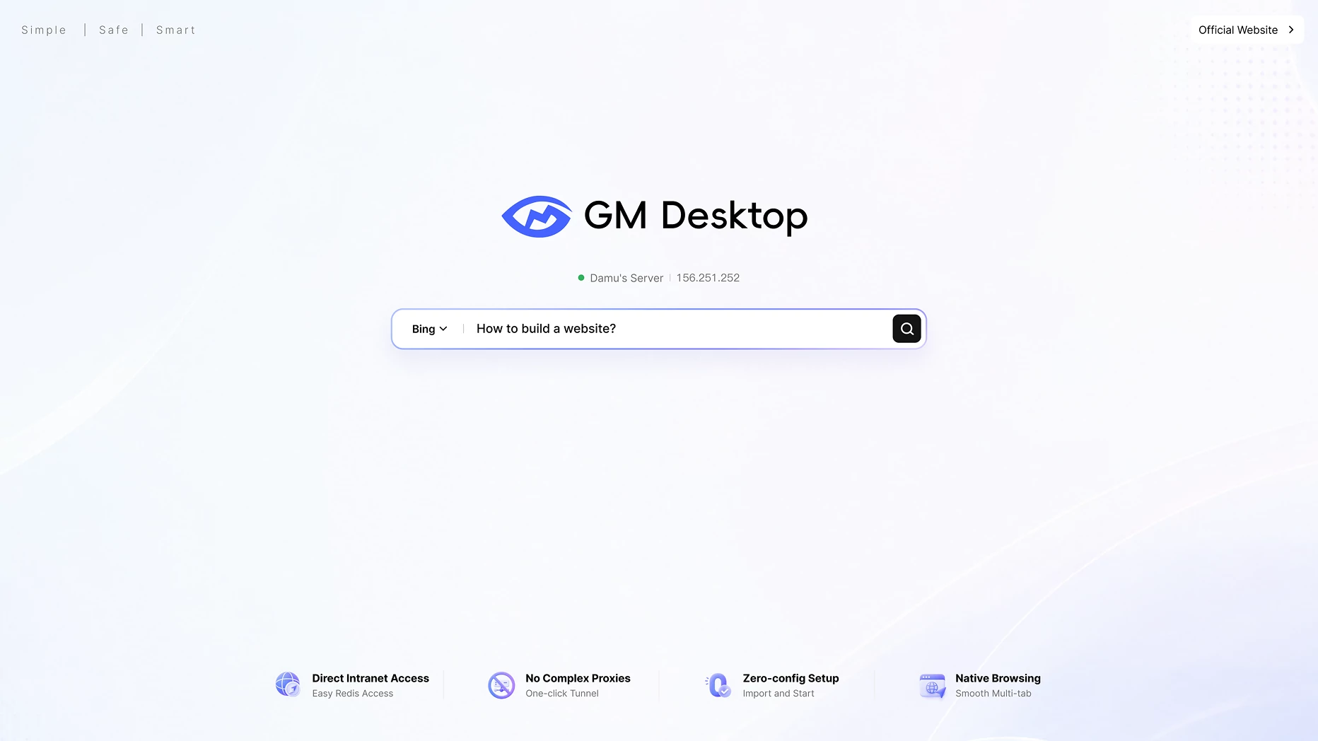 New interface preview: Browser